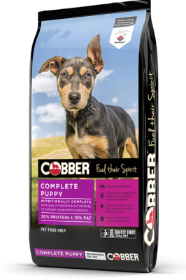 Cobber Complete Puppy Food - 8 kg or 20 kg