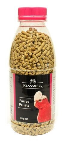 Passwell Parrot Pellet  - 330 grams , 1 kg , 5 kg & 10 kg