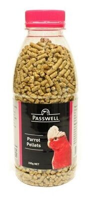 Passwell Parrot Pellet - 330 grams , 1 kg , 5 kg & 10 kg