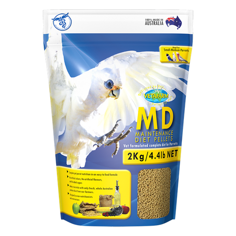 Vetafarm Parrot Pellets Maintenance Diet  -  2 kg