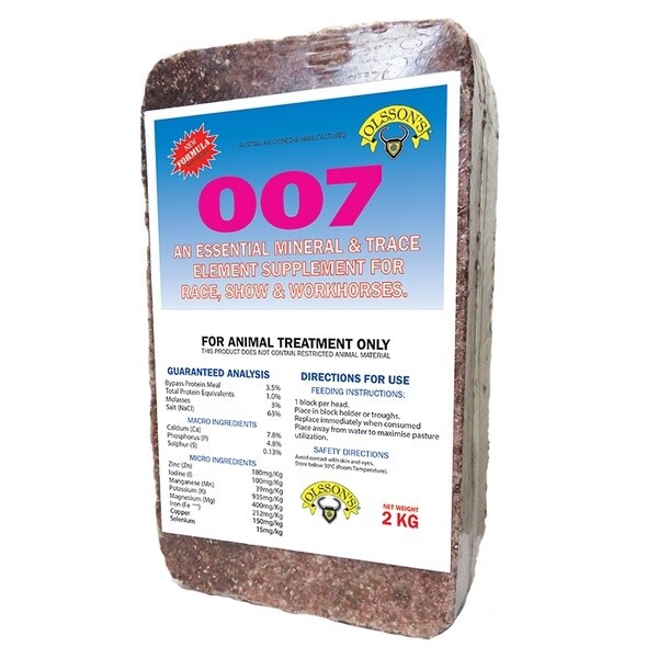 Olsson’s Horse Block 007 -  2 kg & 20 kg