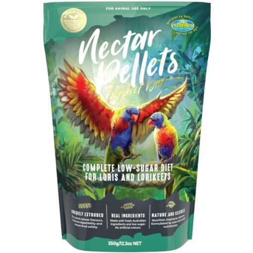 Vetafarm Nectar Pellets  -  350 grams & 2 kg