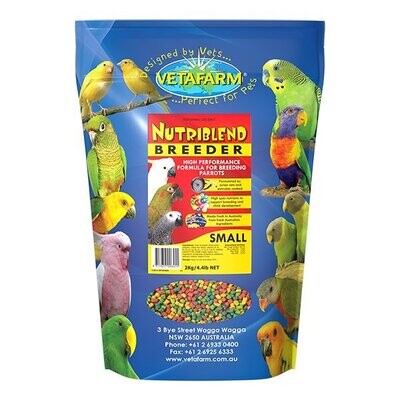 Vetafarm Nutriblend Breeder Pellets 2 kg