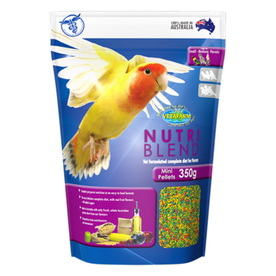 Vetafarm Nutriblend Pellets Mini  - 350 grams & 2 kg