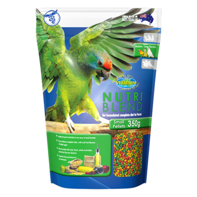 Vetafarm Nutriblend Pellets Small - 350 grams , 2 kg & 10 kg