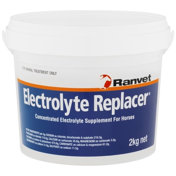 Ranvet Electrolyte Replacer   2 kg & 18 kg