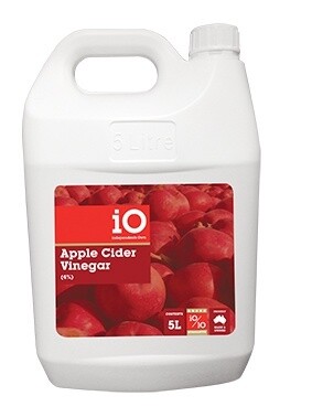 iO Cider Vinegar 4%  -  5 litres & 20 litres