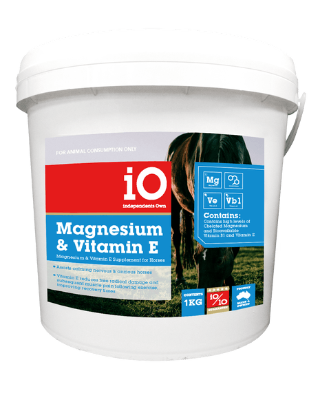 iO Magnesium and Vitamin E  -  1 kg & 3 kg