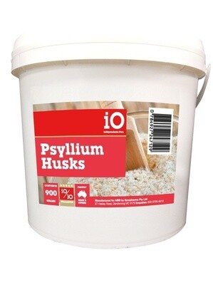iO Psyllium Husks  -  900 grams or 15 kg