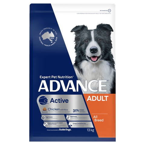 Advance Active Chicken With Rice All Breed Adult Dry   -  13 kg & 17 kg