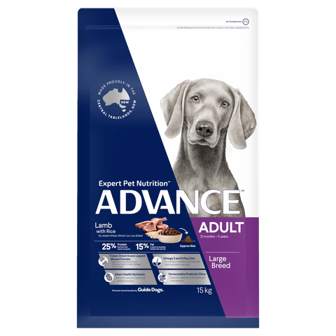 Advance Dog Adult Large Breed Lamb with Rice 15 kg