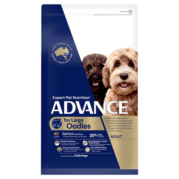 Advance Dog Large Breed Oodles Salmon with Rice  -  13 kg