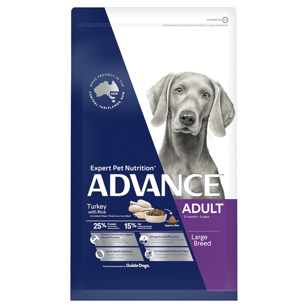 Advance Dog Adult Large Breed Turkey with Rice  15 kg