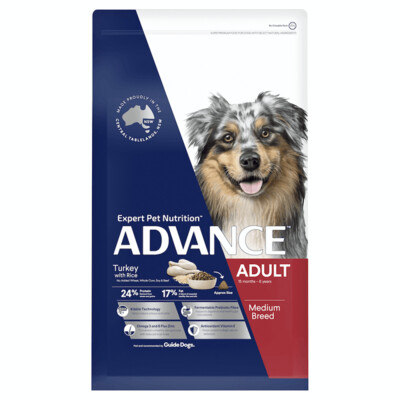 Advance Dog Adult Medium Breed Turkey with Rice - 3 kg , 15 kg & 20 kg