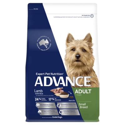 Advance Dog Adult Small Breed Lamb with Rice  -  3 kg & 8 kg
