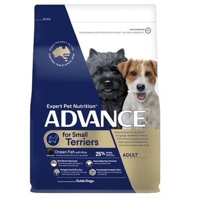 Advance Dog Medium Breed Terriers Ocean Fish with Rice  - 2.5 kg & 13 kg