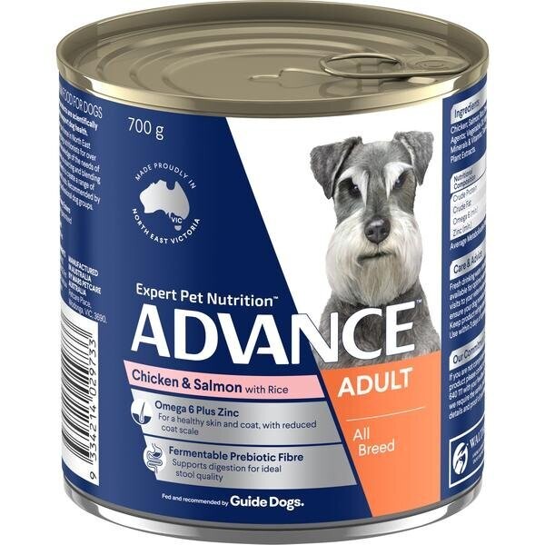 Advance All Breed Chicken & Salmon  -  12 x 700 grams