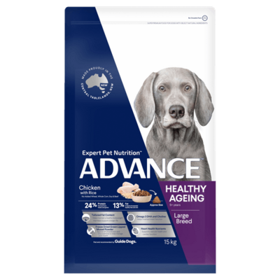 Advance Large Breed Healthy Ageing Chicken & Rice  - 15 kg