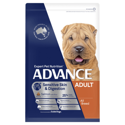 Advance Dog Sensitive Skin & Digestion All Breed Salmon with Rice 13 kg