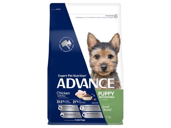 Advance Puppy Rehydratable Small Breed Chicken with Rice  - 3 kg & 8 kg