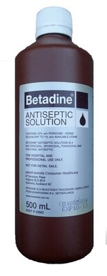 Betadine Solution 500 ml