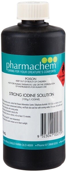 Pharmachem Iodine Strong 10%   500 ml