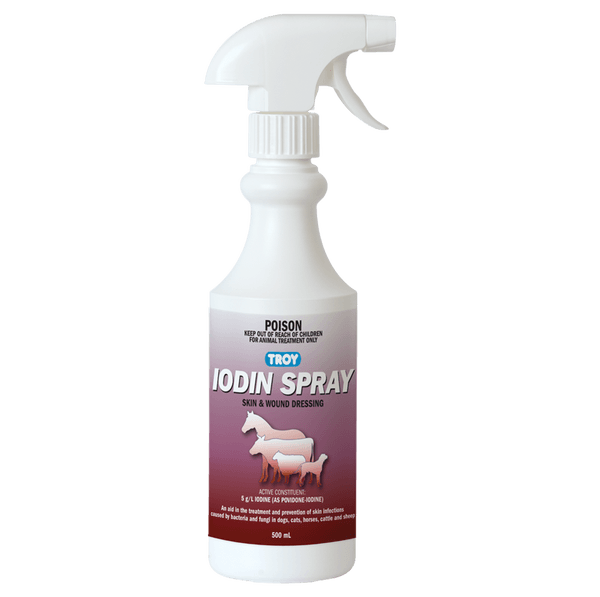 Troy Iodin Spray   500 ml