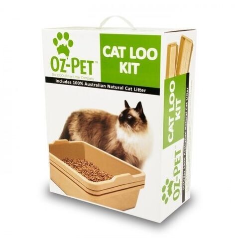 Oz Pet Cat Loo Kit  Beige
