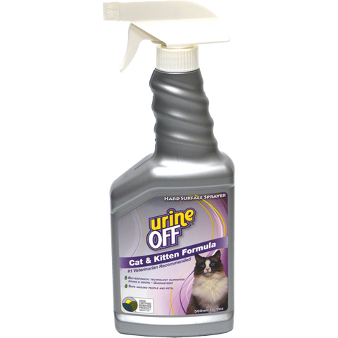 Urine Off Cat & Kitten Formula Odour & Stain Remover  -  500 ml