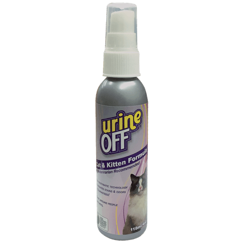 Urine Off Cat & Kitten Formula Odour & Stain Remover  - 118 ml , 500 ml , 946 ml & 3.78 litres