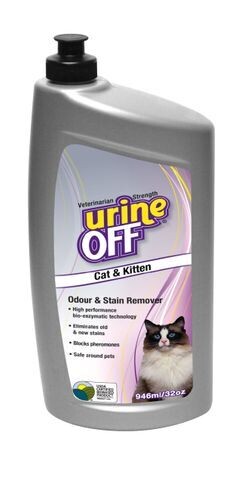 Urine Off Cat & Kitten Formula Odour & Stain Remover  - 946 ml