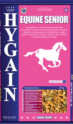 Hygain Equine Senior Horse Feed 20 kg