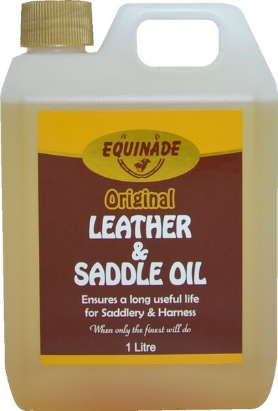Equinade Leather & Saddle Oil   -  500 ml , 1 litre, 2.5 litres and 5 litres