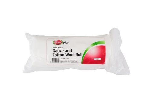 Value Plus Gauze & Cotton Wool Roll  - 30 cm x 1.8 metres