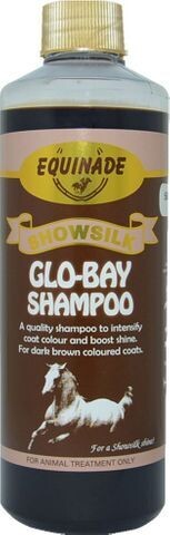 Equinade Showsilk Glo Bay Shampoo  -  500 ml , 1 litre or 5 litres