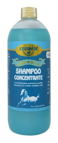 Equinade Showsilk Concentrate Shampoo  -  500 ml ,  1 litre , 2.5 litres ,  5 litres or 20 litres