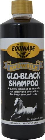 Equinade Showsilk Glo Black Shampoo  -  500 ml . 1 litre or 5 litres