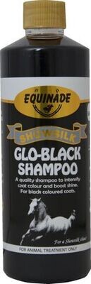 Equinade Showsilk Glo Black Shampoo - 500 ml & 1 litre