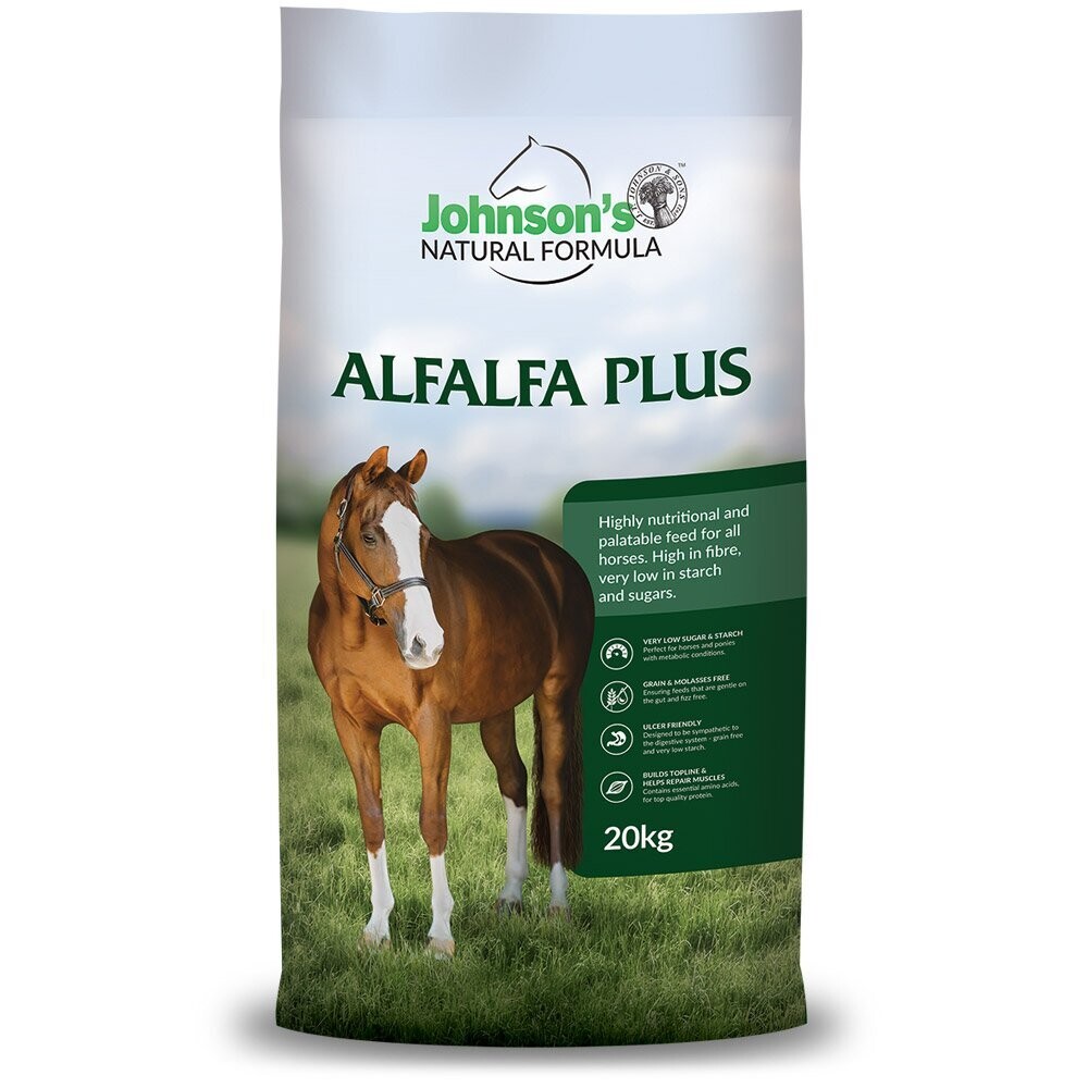 Johnson's Natural Formula  Alfalfa Plus   20 kg