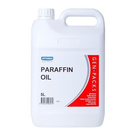 Vetsense Gen Packs Paraffin Oil  - 5 litres