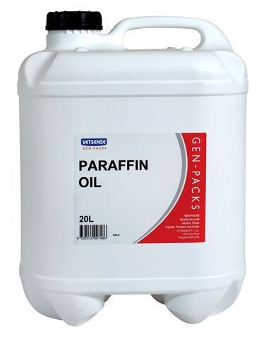 Vetsense Gen Packs Paraffin Oil  - 20 litres