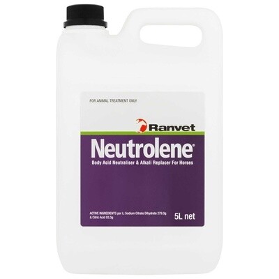 Ranvet Neutrolene  -  5 litres & 20 litres
