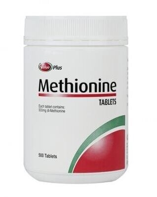 Value Plus Methionine Tablets 500 tablets