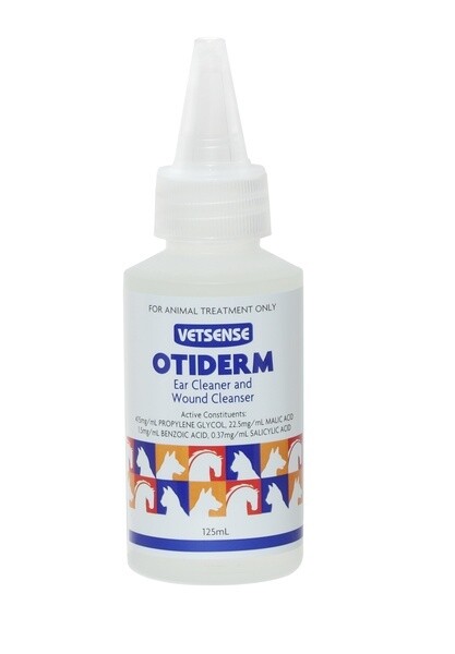 Vetsense Otiderm  -  125 ml & 500 ml