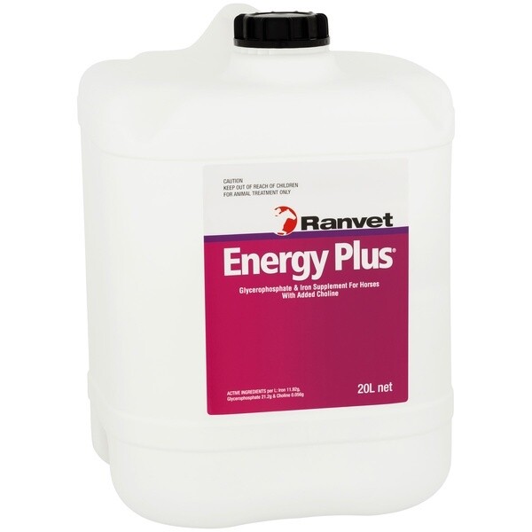 Ranvet Energy Plus  -  20 litres
