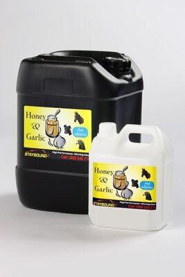 Staysound Honey & Garlic  -  5 litres  & 20 litres