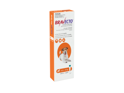Bravecto Spot On Dog  -   4.5 kg - 10 kg Bravecto Spot On Dog  -   4.5 kg - 10 kg