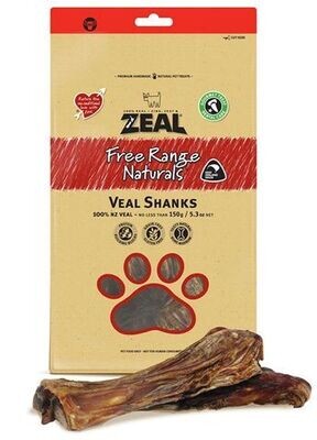 Zeal Free Range Naturals - Veal Shanks - 150 grams