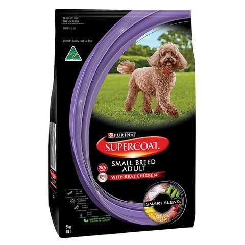 Supercoat Adult Small Breed  -  Chicken or Beef   2.8 kg
