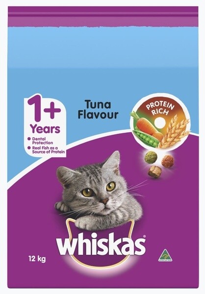 Whiskas Adult Dry Cat Tuna  -  6.5 kg or 12 kg